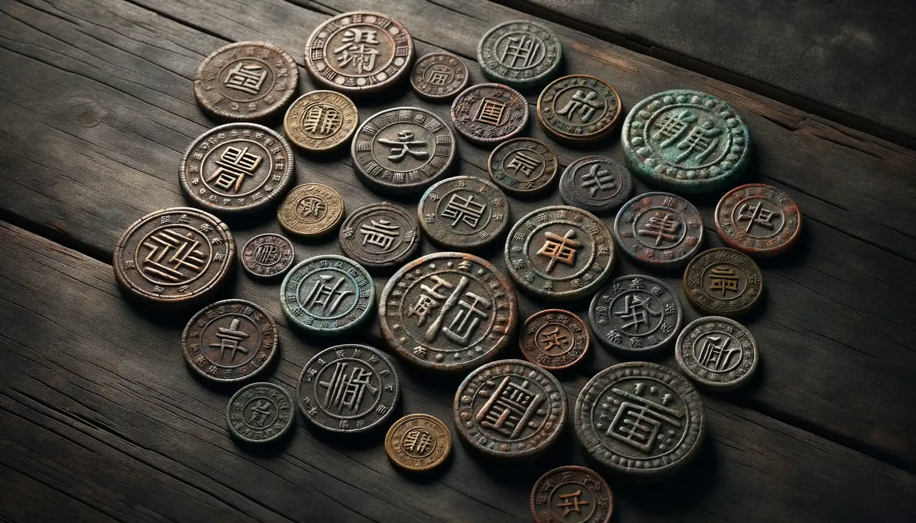 Types and Variations of Ancient Chinese Cash Coins